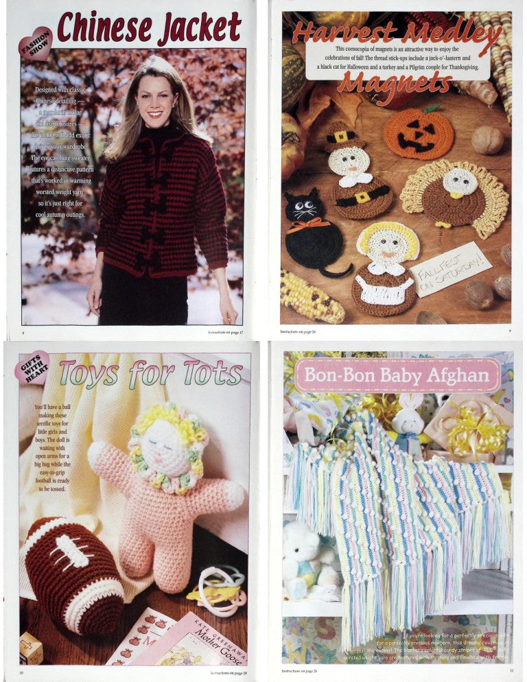 Crochet with Red Heart (Crochet With Heart), October 2000 — Vol. 5 No. 4