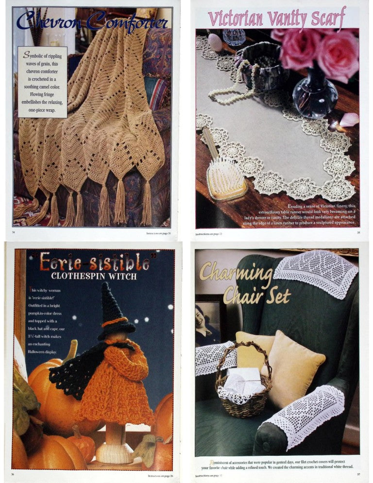 Crochet with Red Heart (Crochet With Heart), October 2000 — Vol. 5 No. 4
