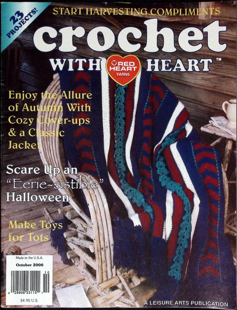Crochet with Red Heart (Crochet With Heart), October 2000 — Vol. 5 No. 4