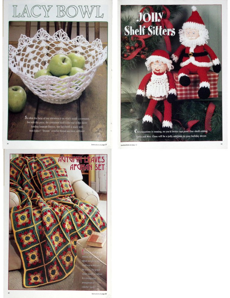 Crochet with Red Heart (Crochet With Heart), October 2000 — Vol. 5 No. 4