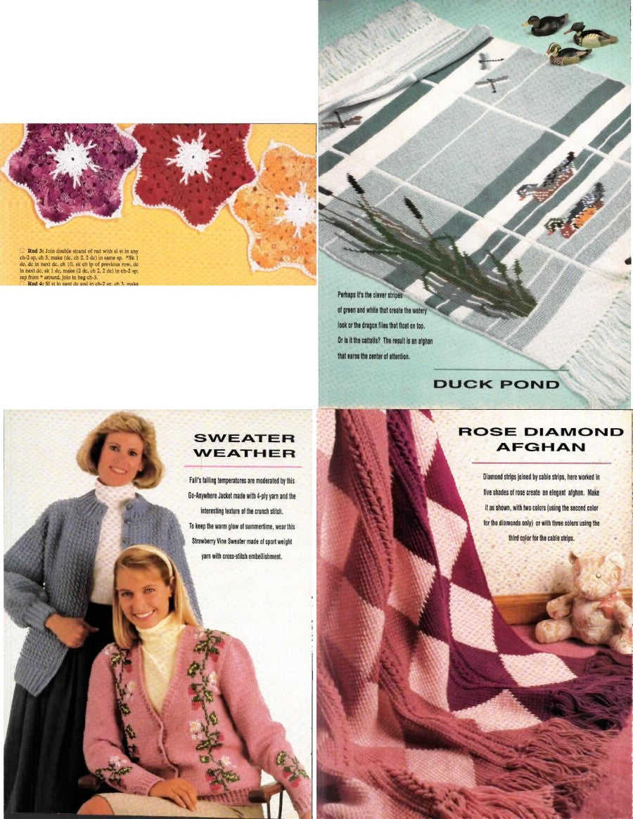 Crochet Patterns by Herrschners, Vol. 5 No. 5 — October 1991