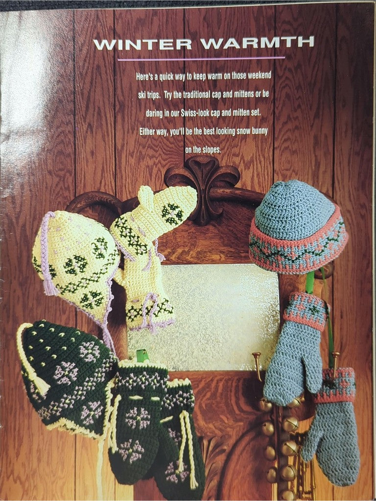 Crochet Patterns by Herrschners, Vol. 5 No. 6 — December 1991