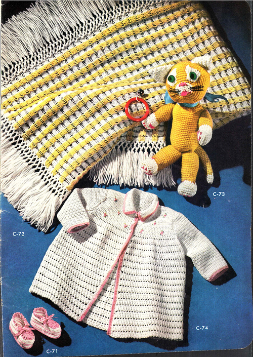 Coats & Clark's Baby Book No. 502 – "Rock-a-bye Baby" (2nd Edition, September 1952)