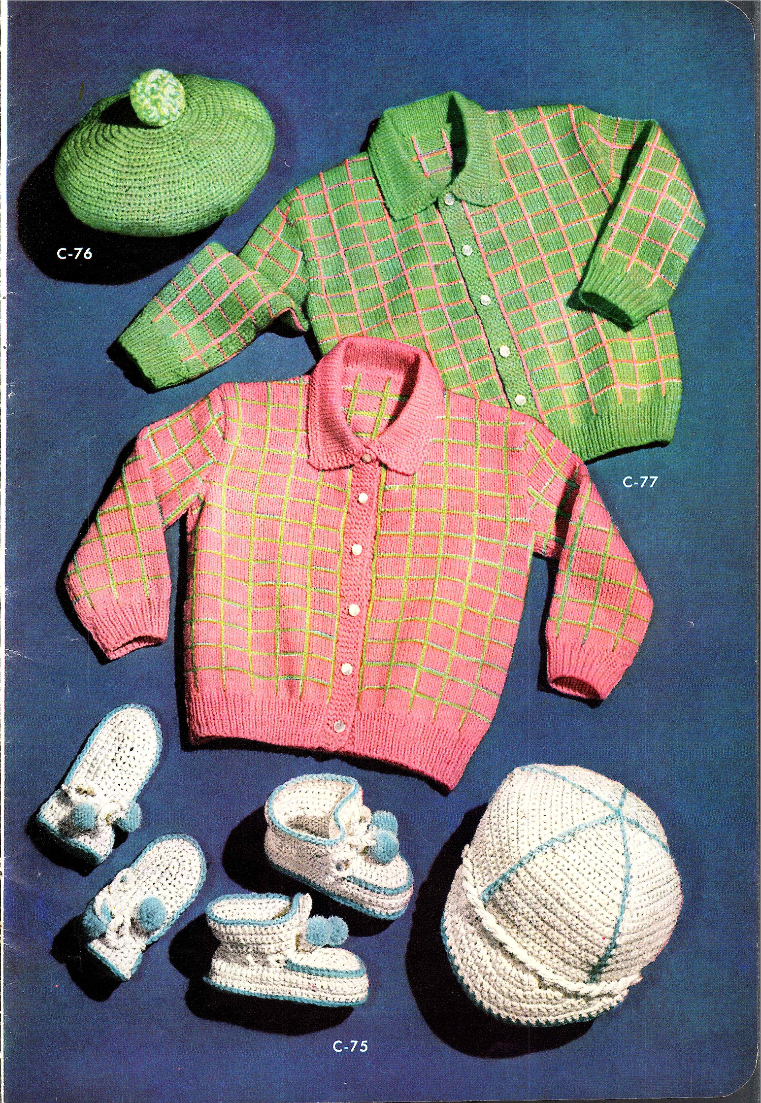 Coats & Clark's Baby Book No. 502 – "Rock-a-bye Baby" (2nd Edition, September 1952)