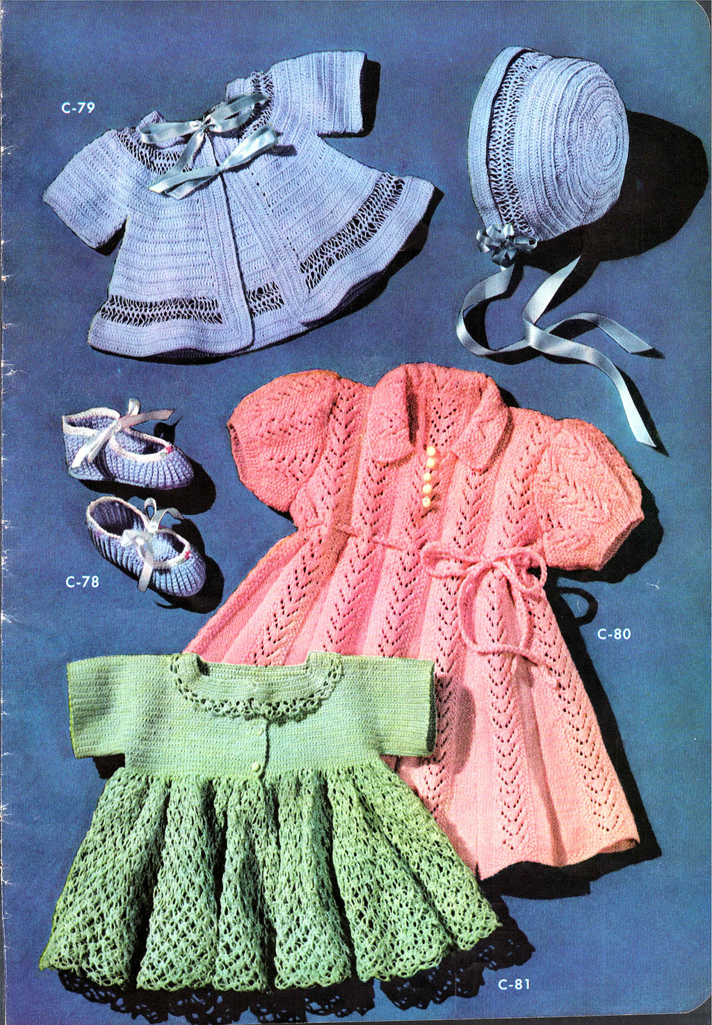 Coats & Clark's Baby Book No. 502 – "Rock-a-bye Baby" (2nd Edition, September 1952)