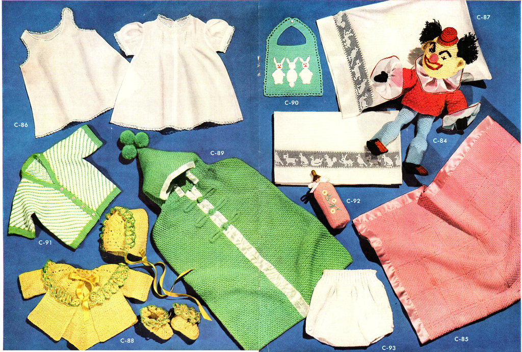 Coats & Clark's Baby Book No. 502 – "Rock-a-bye Baby" (2nd Edition, September 1952)