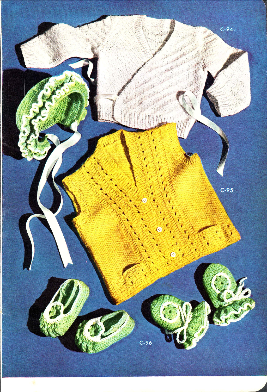 Coats & Clark's Baby Book No. 502 – "Rock-a-bye Baby" (2nd Edition, September 1952)