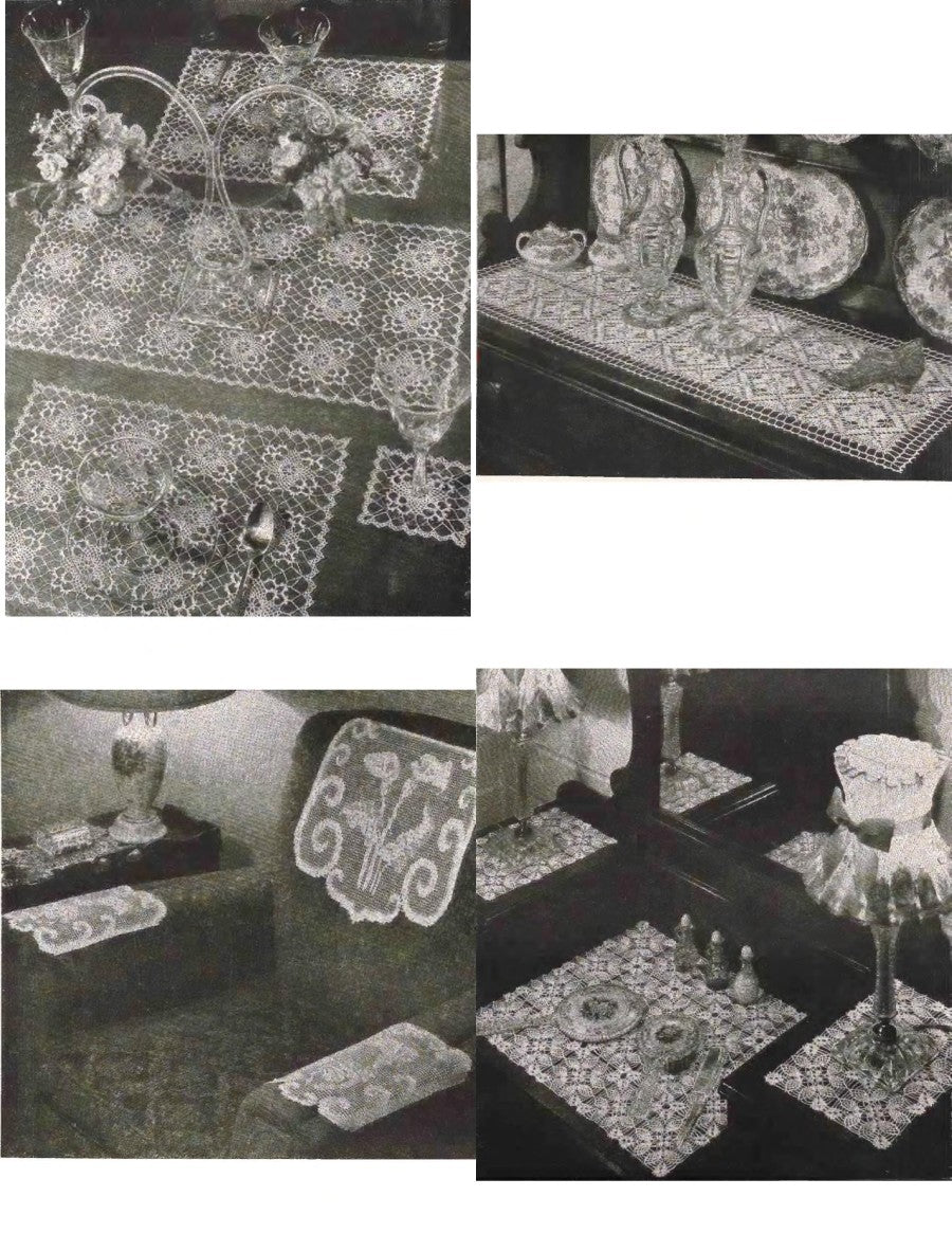 Crochet ‘County Fair’, Book No. 51, Lily Mills, 1950