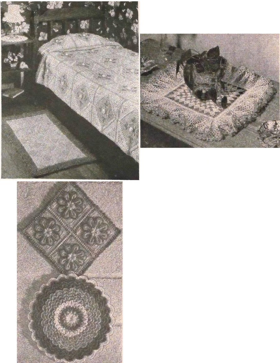 Crochet ‘County Fair’, Book No. 51, Lily Mills, 1950
