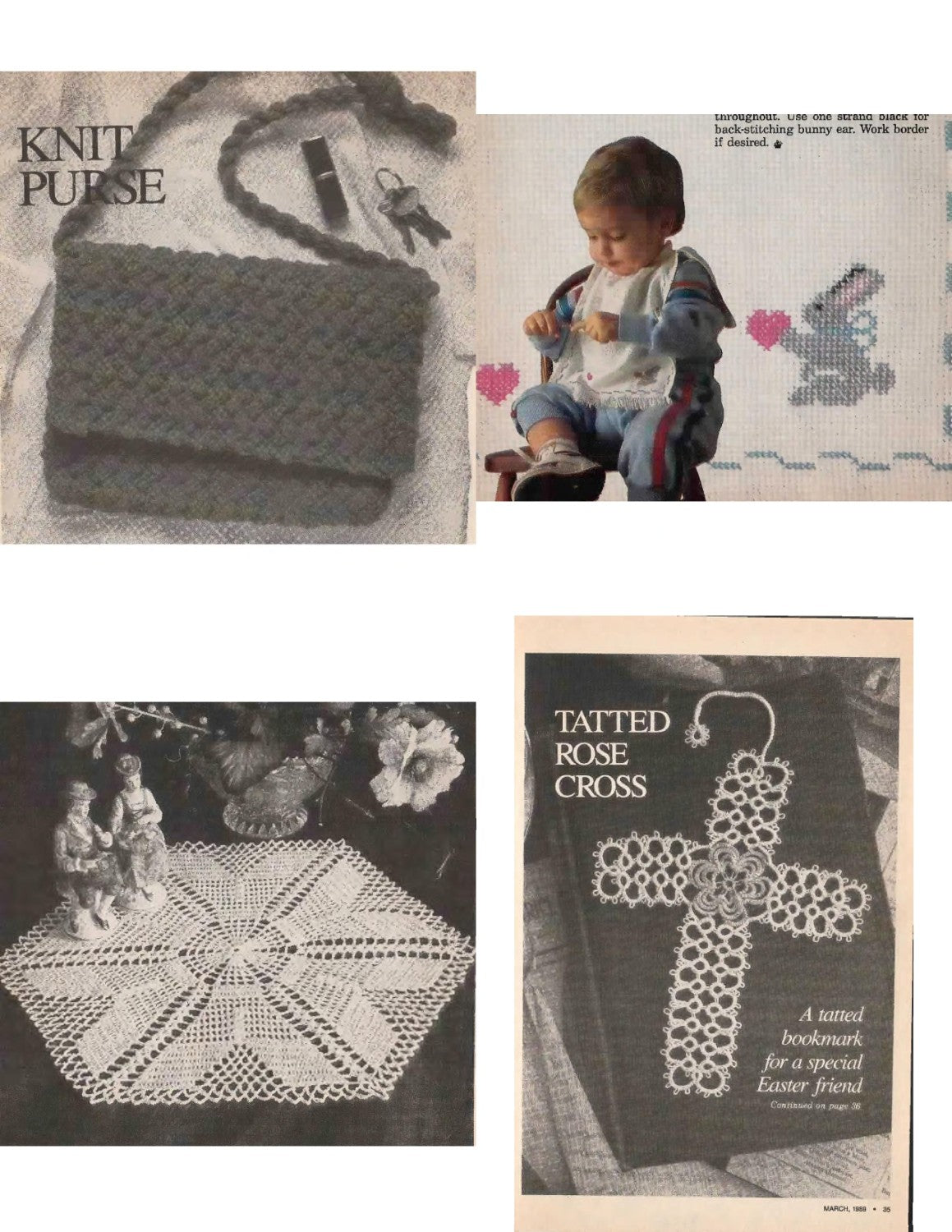 The Workbasket and Home Arts Magazine, March 1989 (Volume 54, Number 5)