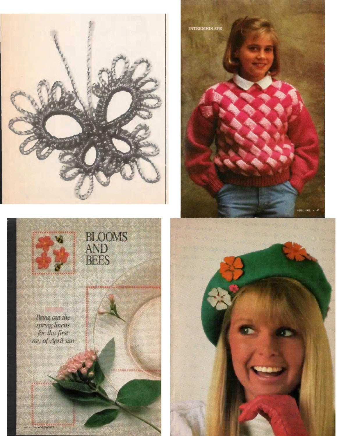 The Workbasket and Home Arts Magazine, April 1989 (Volume 54, Number 6)