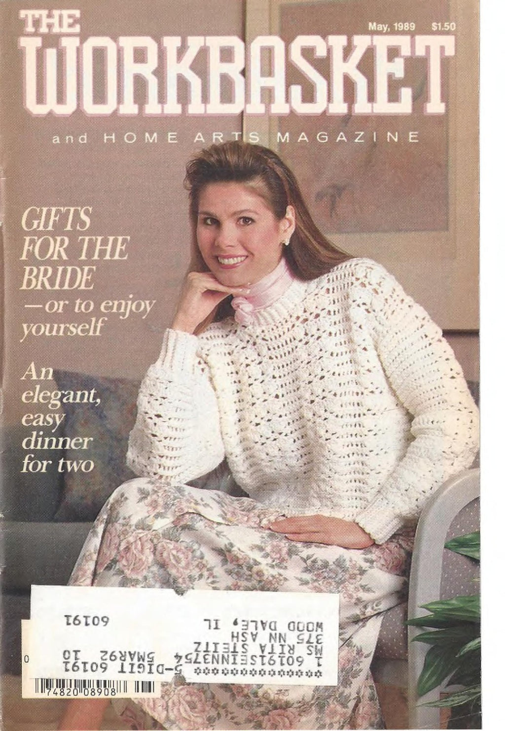 The Workbasket and Home Arts Magazine, May 1989 (Volume 54, Number 7)