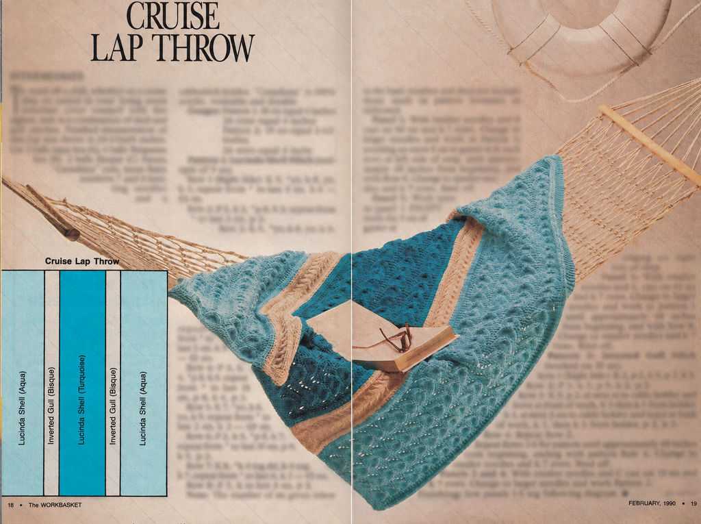 The Workbasket and Home Arts Magazine, February 1990 (Volume 55, Number 4)