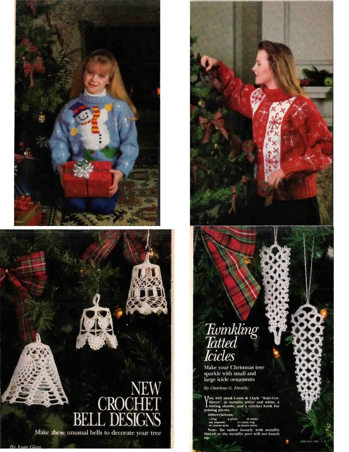 The Workbasket and Home Arts Magazine, June/July 1990 (Volume 55, Number 8)