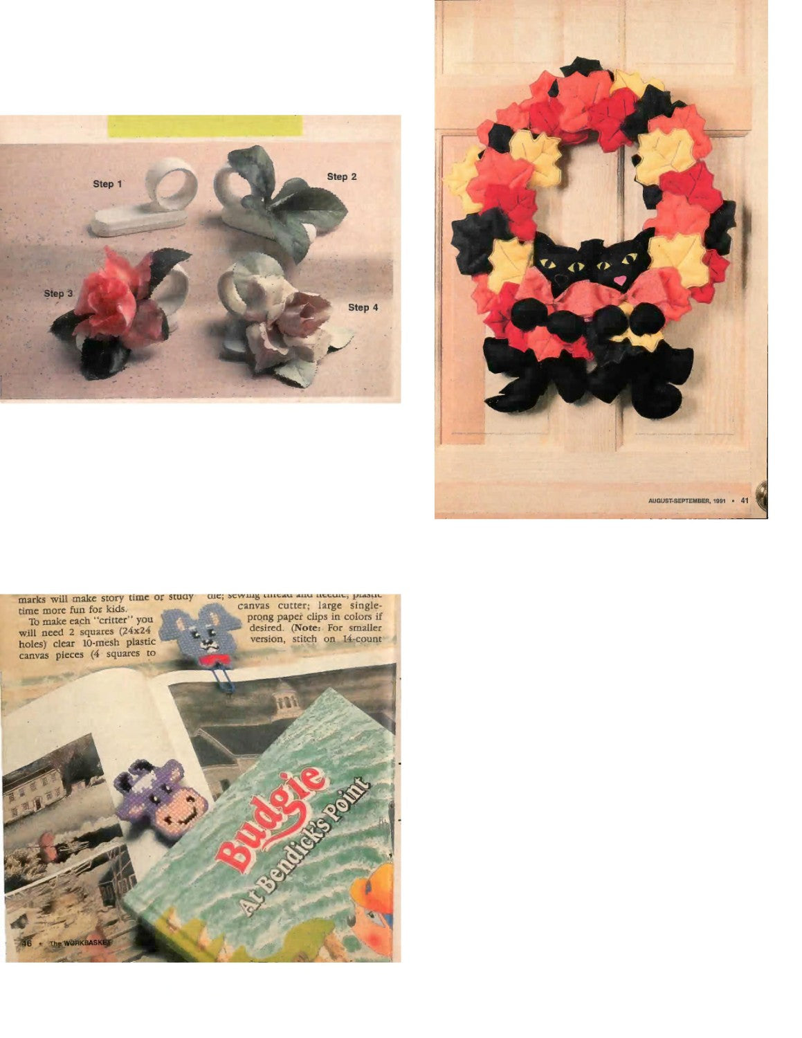 The Workbasket and Home Arts Magazine, August/September 1991 (Volume 56, Number 6)