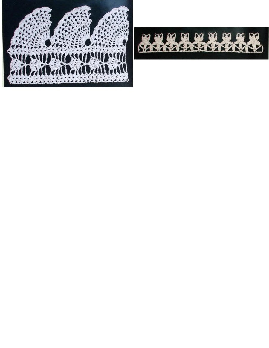 50 Fabulous Thread Crochet Edgings — Leisure Arts #5635, 2014