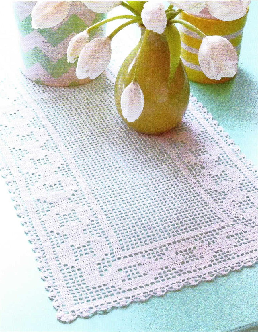 Filet Table Runners #5661, (2013)