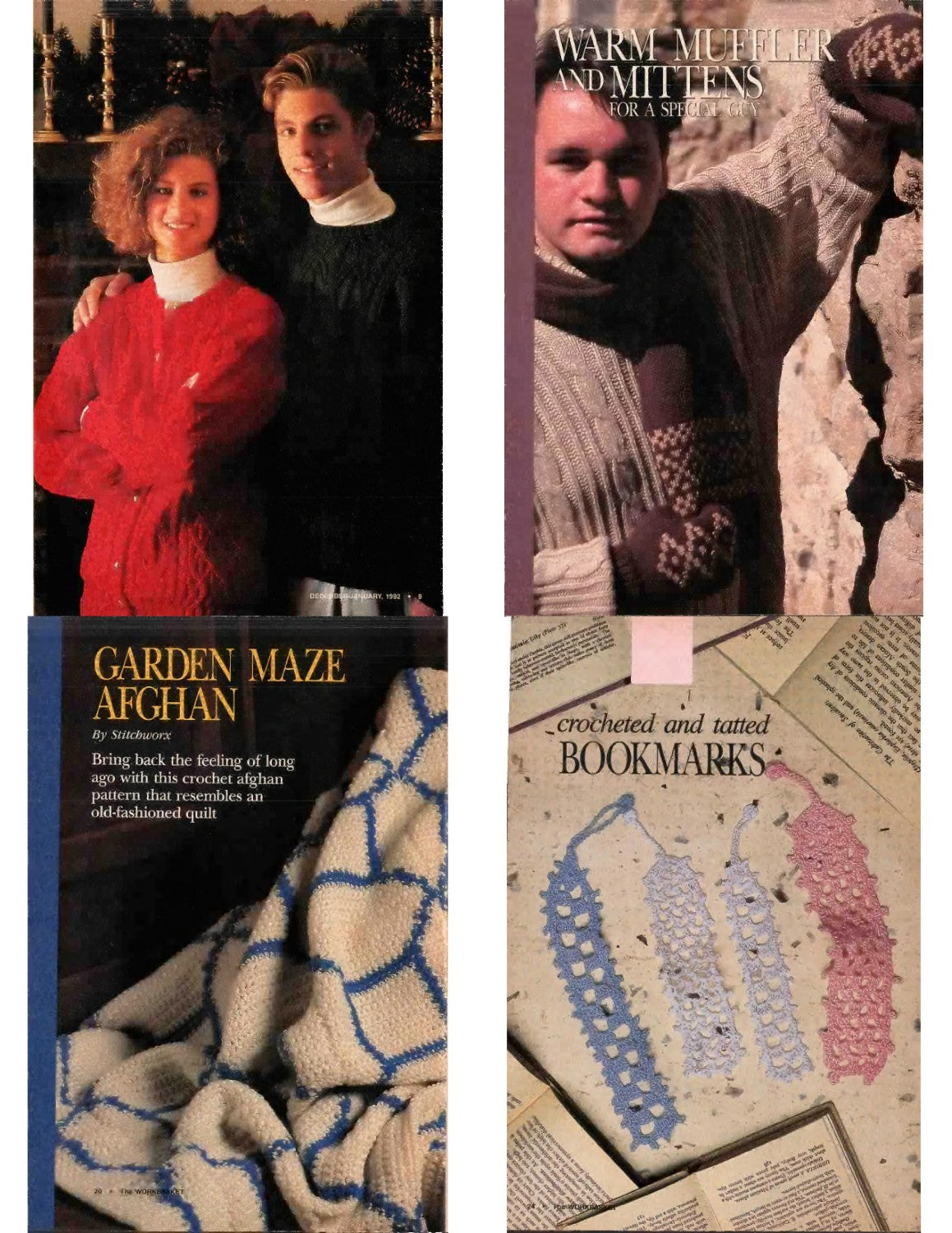 The Workbasket and Home Arts Magazine, December/January 1992 (Volume 57, Number 2) – Special Holiday Issue