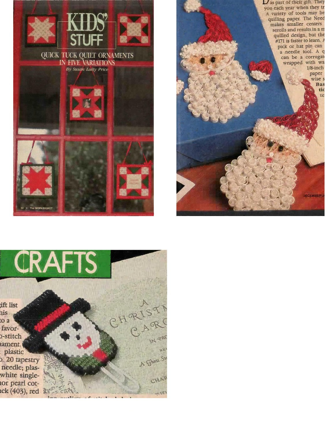 The Workbasket and Home Arts Magazine, December/January 1992 (Volume 57, Number 2) – Special Holiday Issue