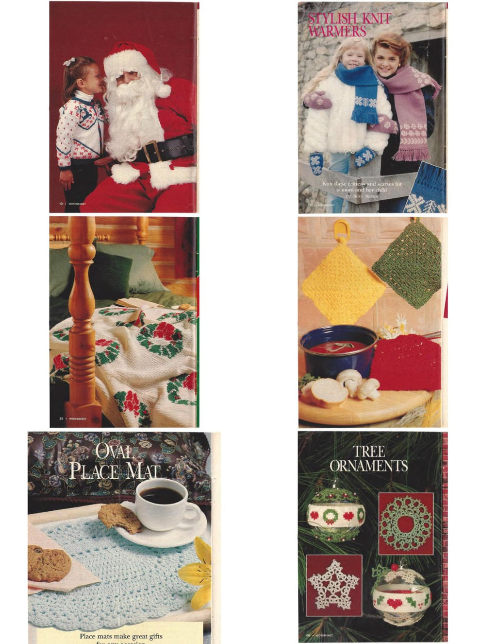 Workbasket (The World’s Largest Needlework and Crafts Magazine), October/November 1992 (Volume 58, Number 1) – Special Holiday Issue