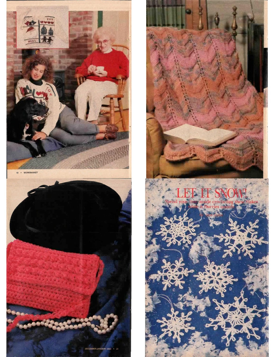 The Workbasket and Home Arts Magazine, December/January 1993 (Volume 58, Number 2)