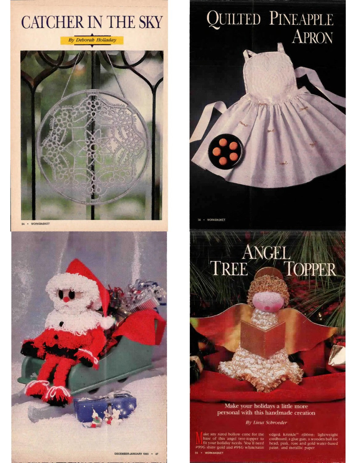 The Workbasket and Home Arts Magazine, December/January 1993 (Volume 58, Number 2)