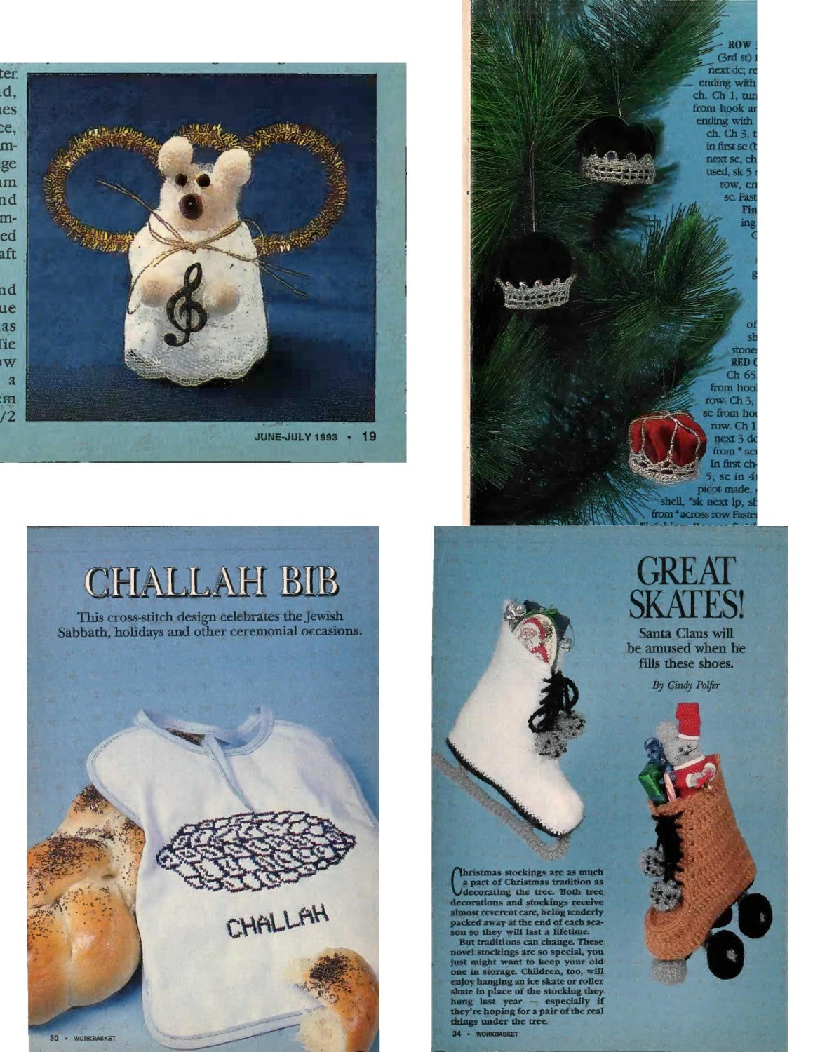 The Workbasket and Home Arts Magazine, June/July 1993 (Volume 58, Number 5)