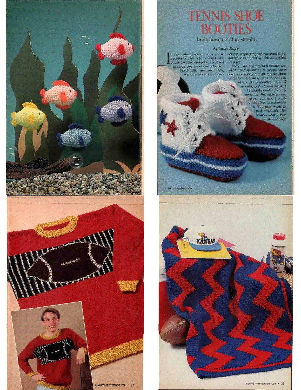 The Workbasket and Home Arts Magazine, August/September 1993 (Volume 58, Number 6)