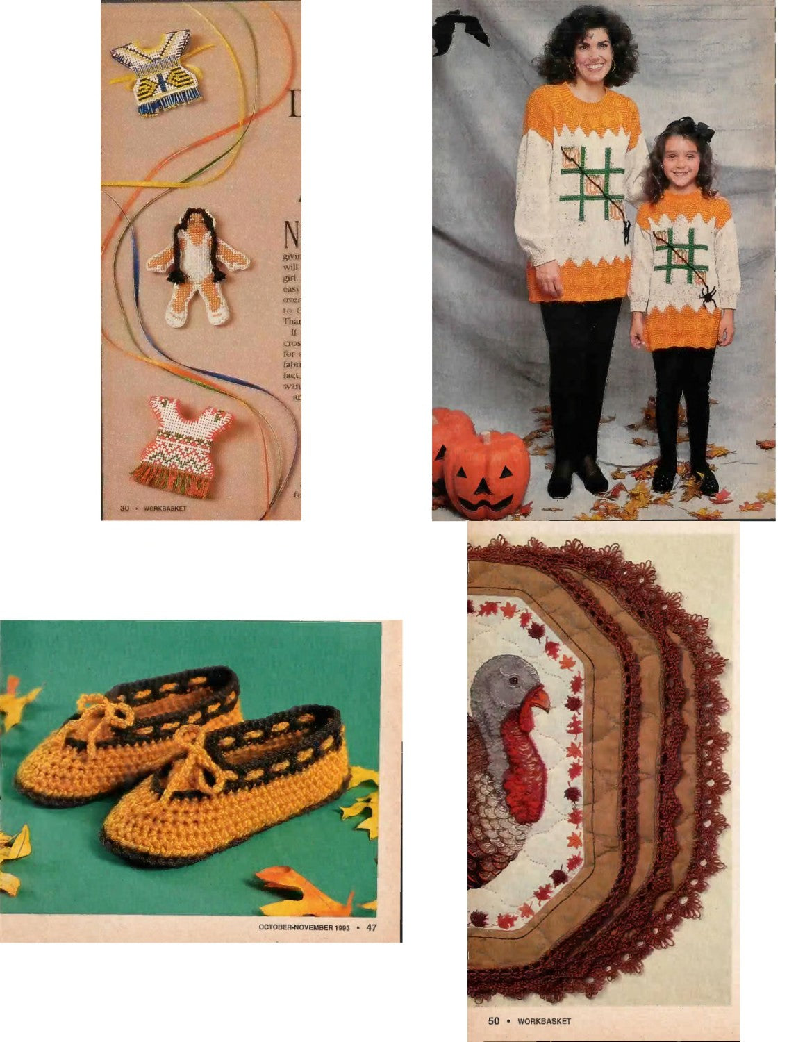 The Workbasket and Home Arts Magazine, October/November 1993 (Volume 59, Number 1)