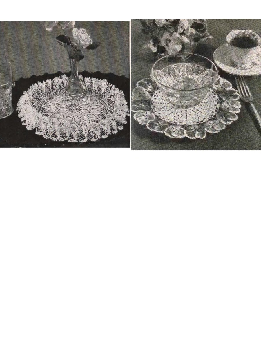 Ruffled Doilies and the Pansy Doily — Star Book No. 59, 1948