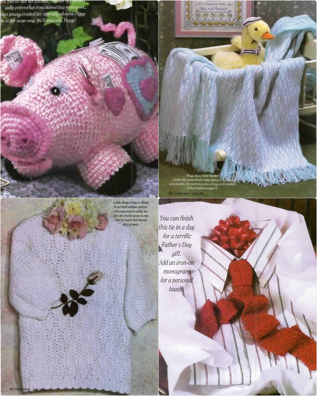 Crochet World June 1995 (Volume 18 Number 3)