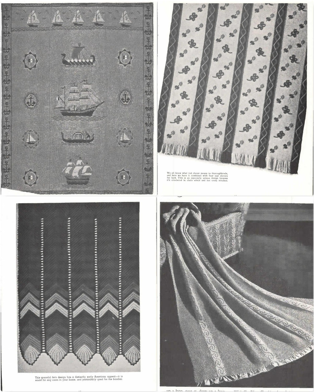 Crocheting Afghans, edited by Rita Weiss, 1979 (Dover Publications, Inc.)