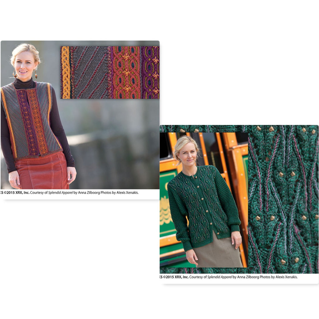 Splendid Apparel: A Handbook of Embroidered Knits, Anna Zilboorg, 2015
