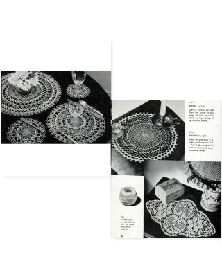 Doilies — Book No. 147 (Luncheon Sets, Table Runners), 1940 (Sixth Edition)