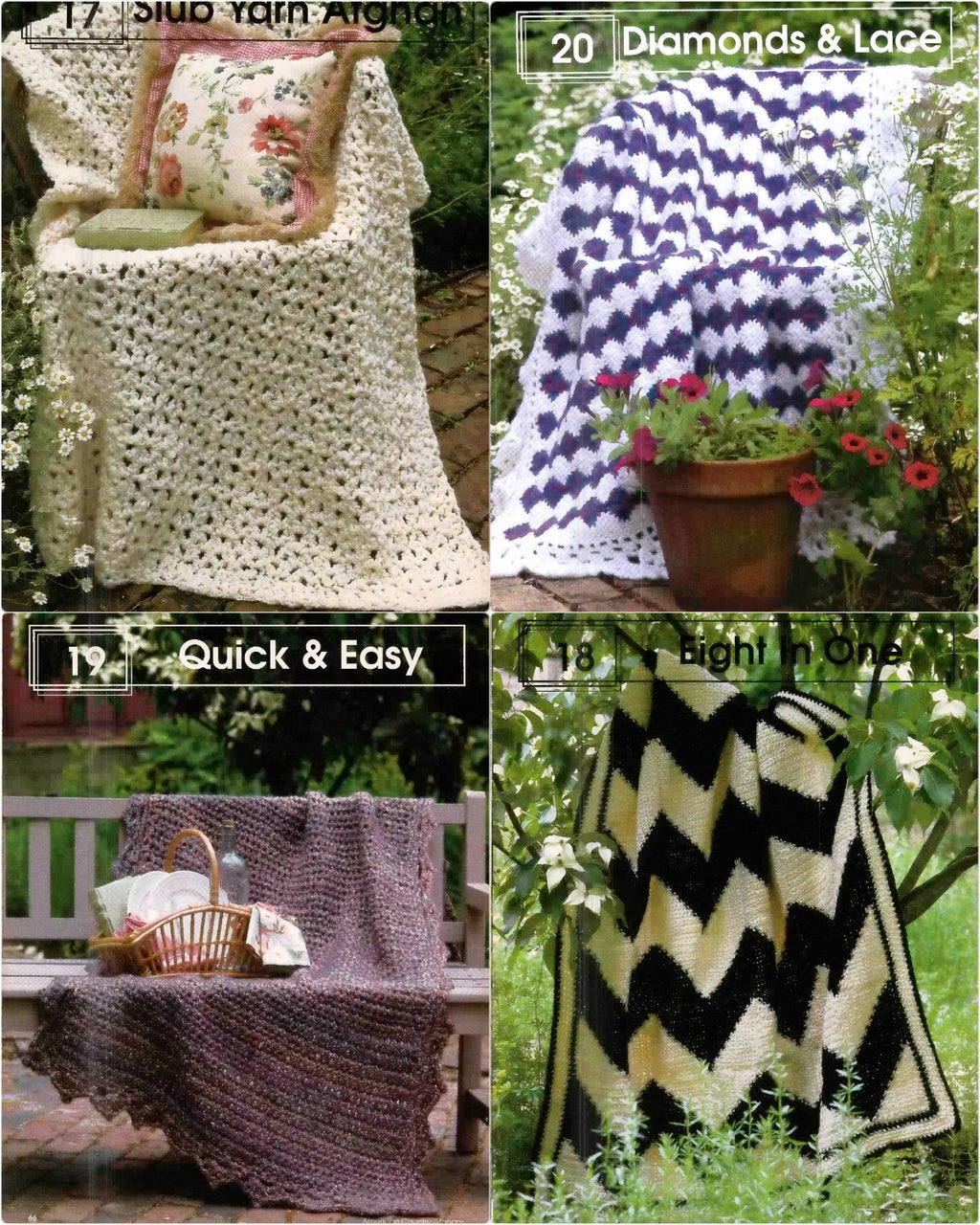 American Country Afghans (Crochet Fantasy Presents...), Winter 2001 (Number 144)