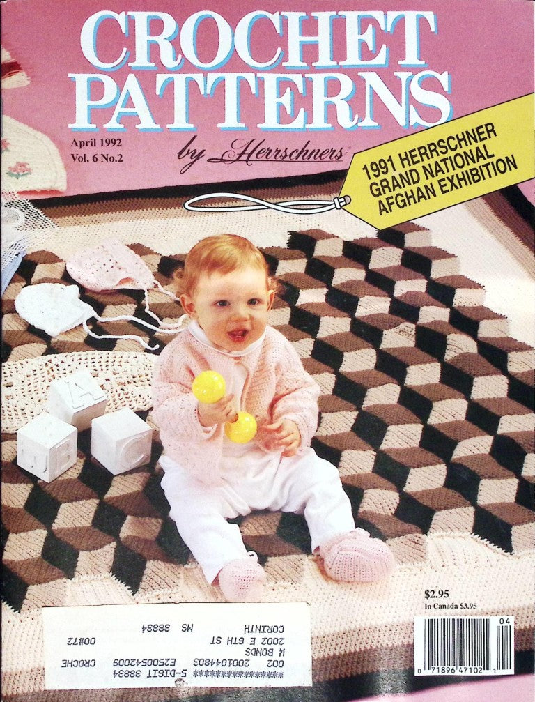 Crochet Patterns by Herrschners, Vol. 6 No. 2 — April 1992
