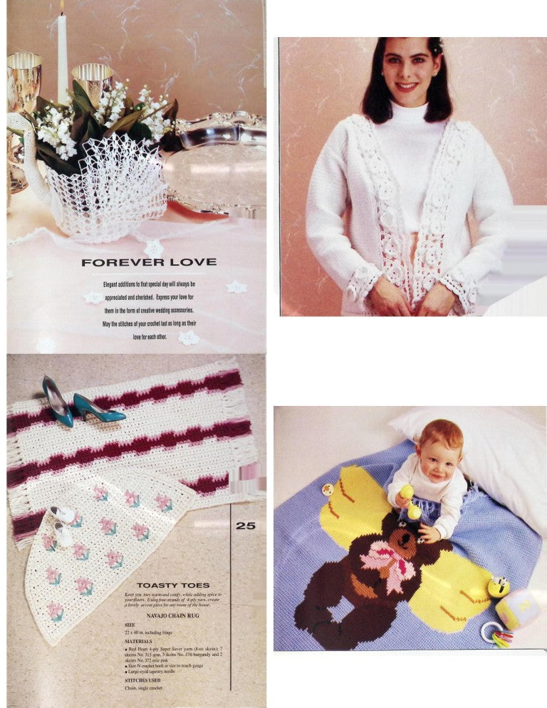 Crochet Patterns by Herrschners, Vol. 6 No. 2 — April 1992