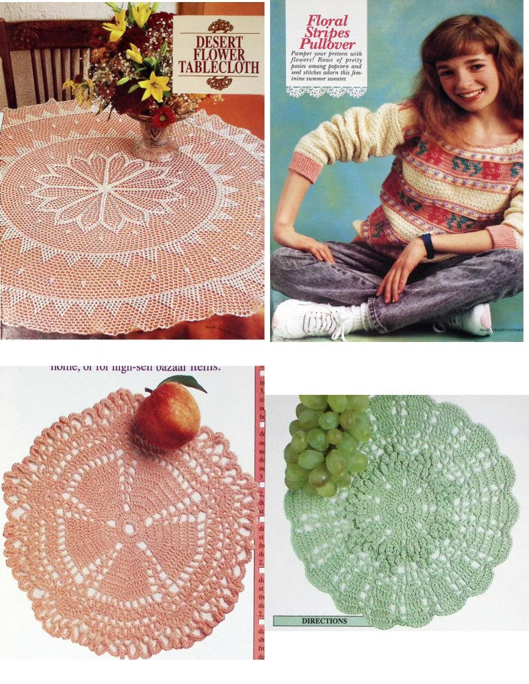 McCall’s Crochet Patterns, Vol. 6 No. 4 — August 1992