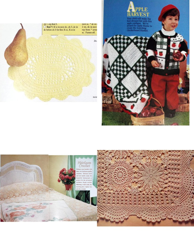 McCall’s Crochet Patterns, Vol. 6 No. 4 — August 1992