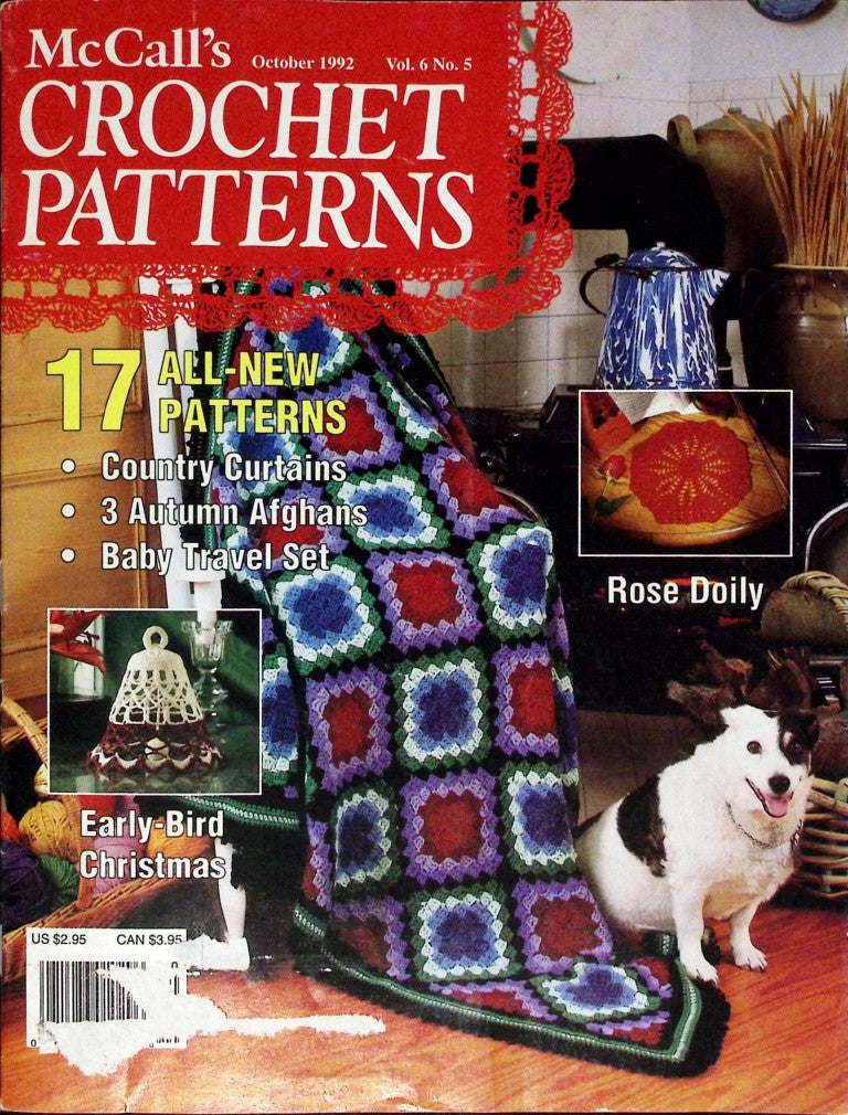 McCall’s Crochet Patterns, Vol. 6 No. 5 — October 1992