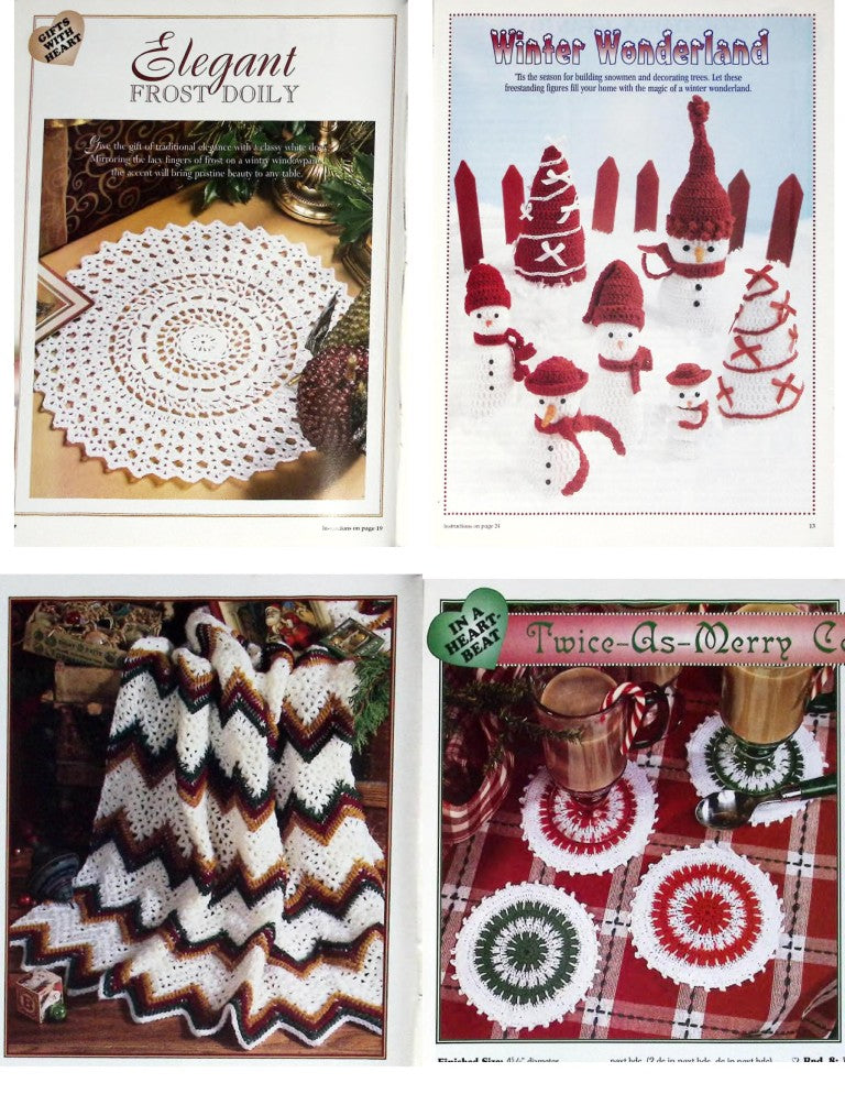 Crochet with Red Heart (Crochet With Heart), December 2001 — Vol. 6 No. 5