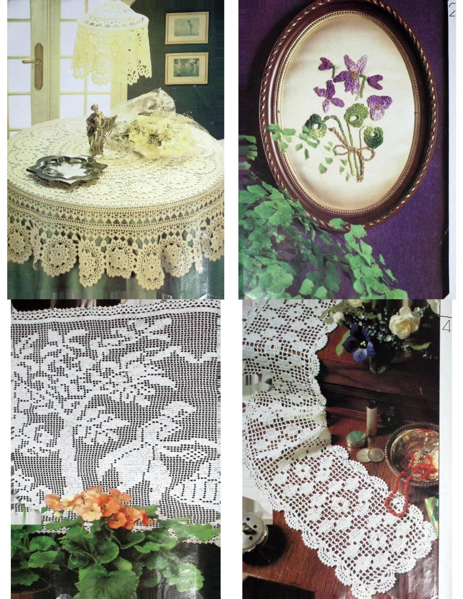Crochet Monthly Number 60 — Les Éditions de Saxe, 1984