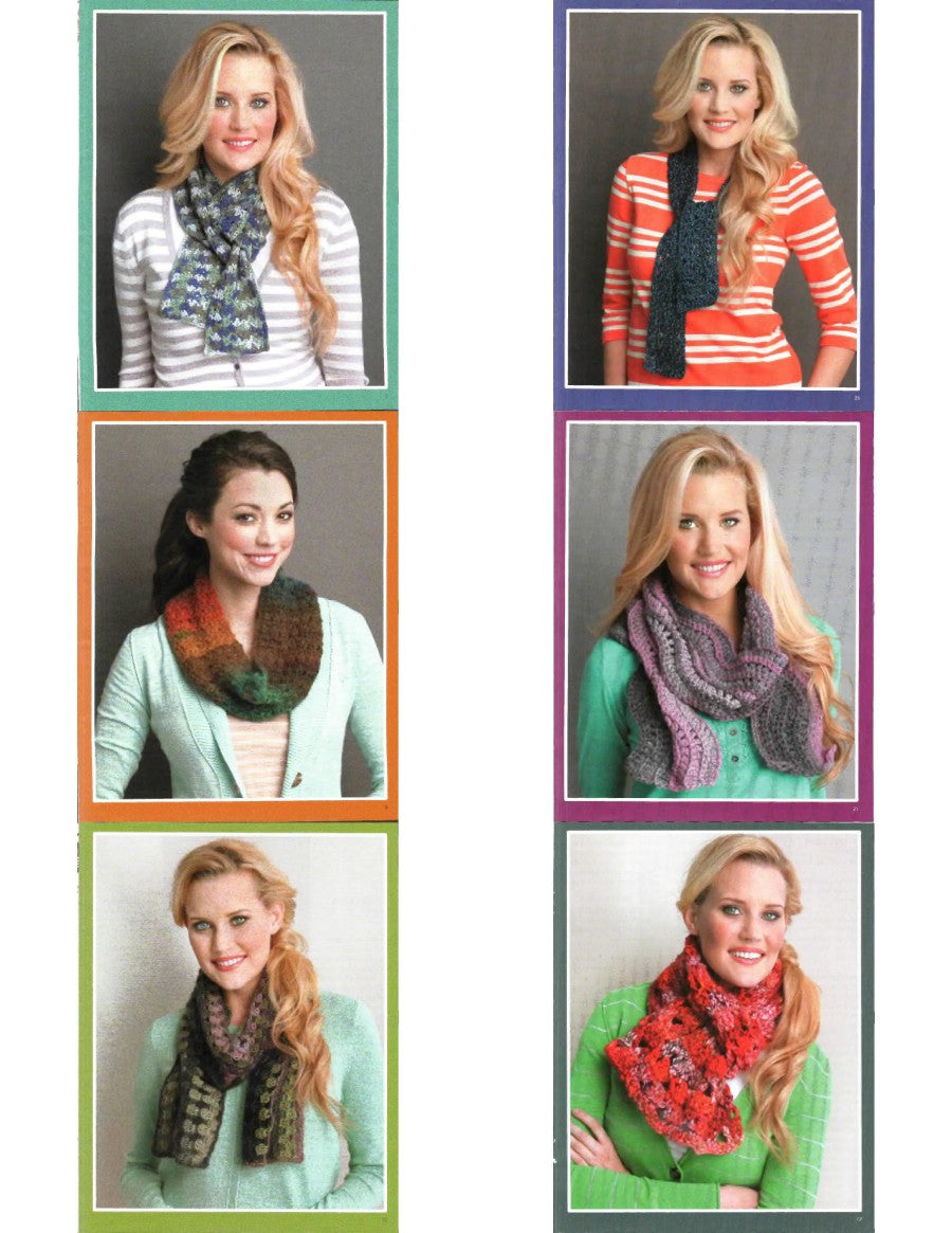 Scarves & Cowls — Leisure Arts 6233, 2014