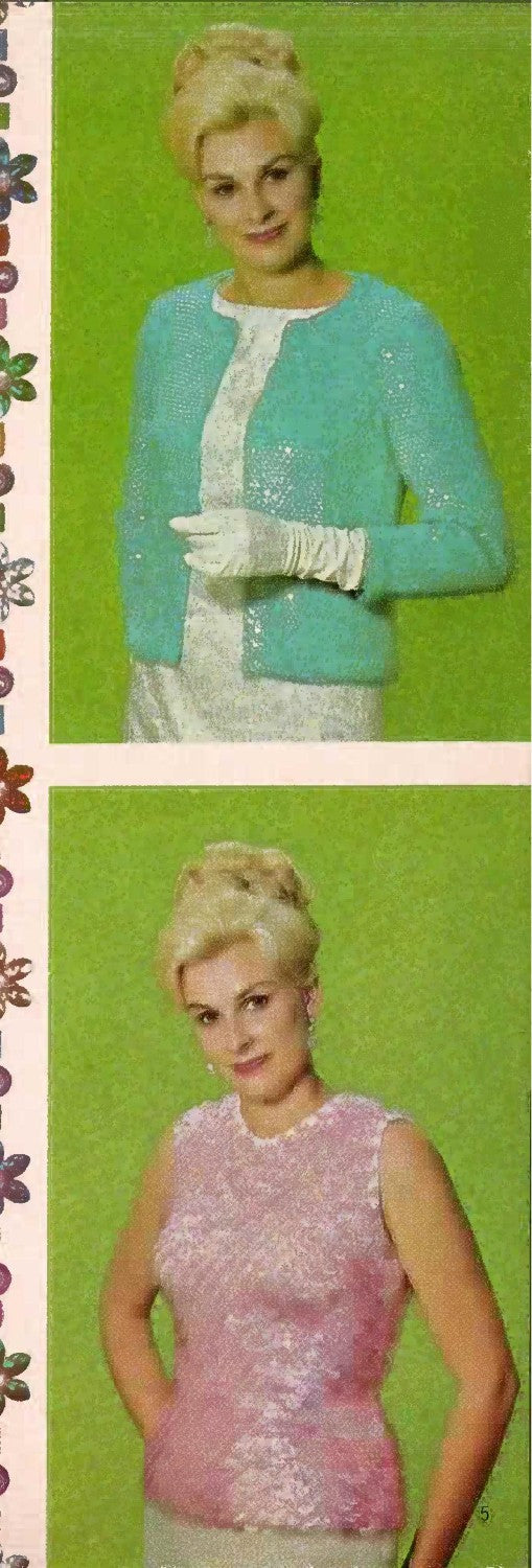Craft House “Make Your Own” Boutique and Fashion with Sequins and Design Trims – No. 6360 (1967)