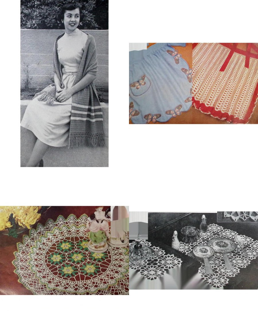 Fair, Bazaar and Gift Crocheting — Lily Design Book No. 63, 1952