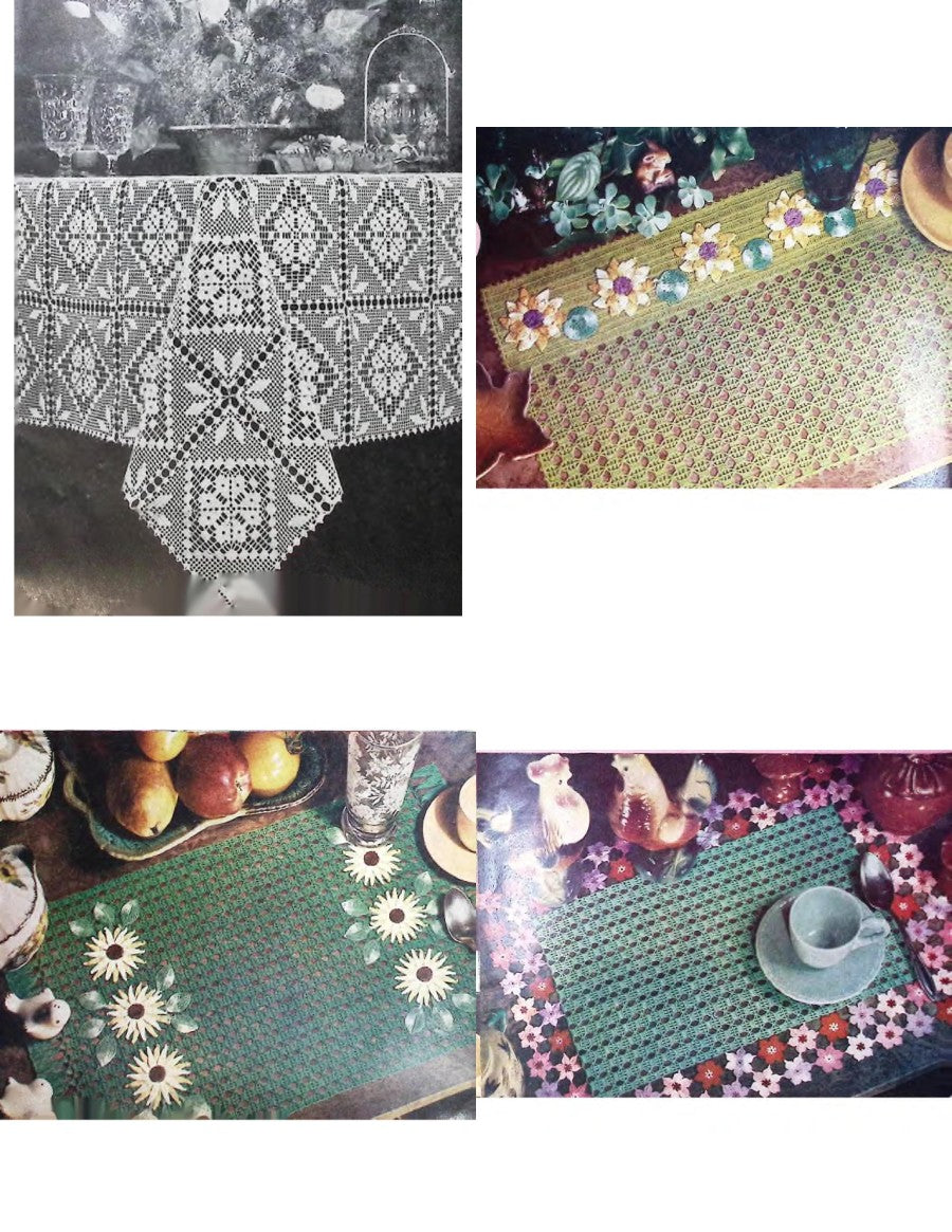 Fair, Bazaar and Gift Crocheting — Lily Design Book No. 63, 1952