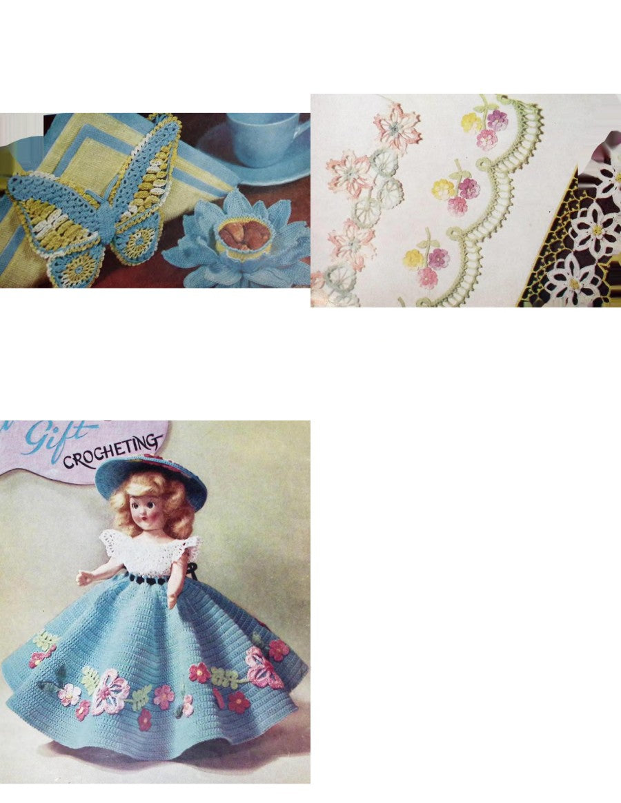 Fair, Bazaar and Gift Crocheting — Lily Design Book No. 63, 1952