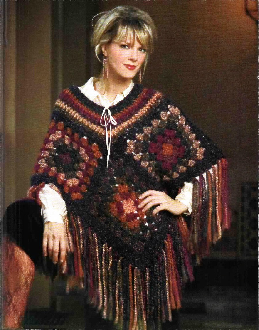 Completely Cozy Wraps — Leisure Arts Leaflet 6535, 2014