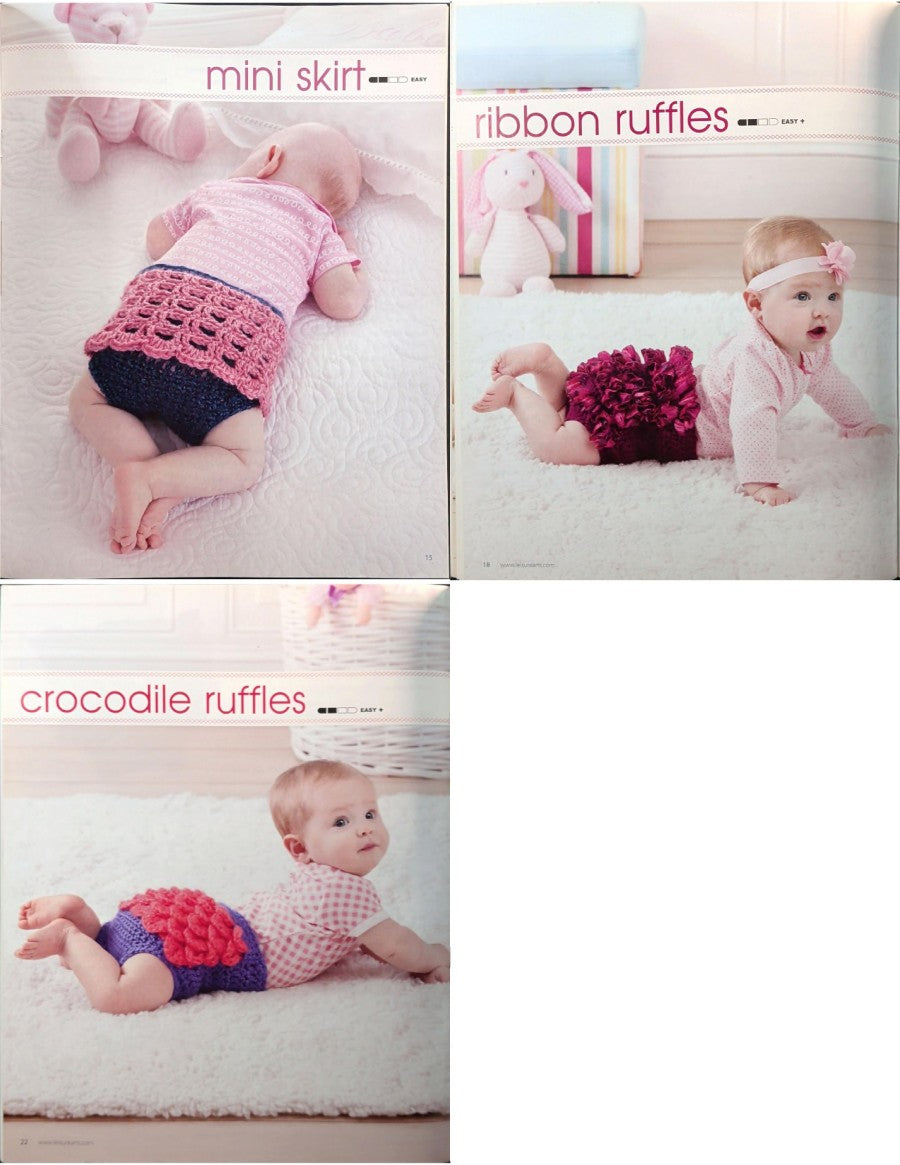 Sweet & Sporty Diaper Covers — Leisure Arts 6719, 2016
