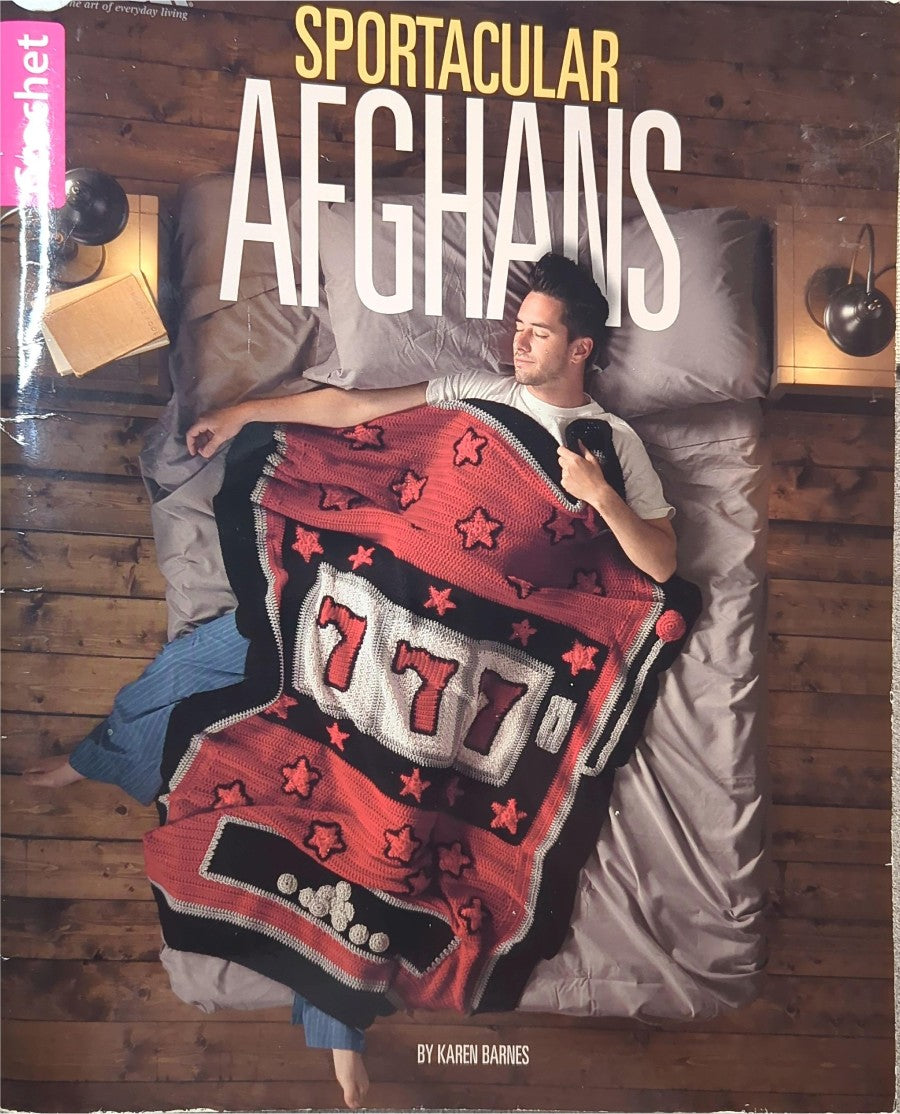 Sportacular Afghans — Leisure Arts 6828, 2017
